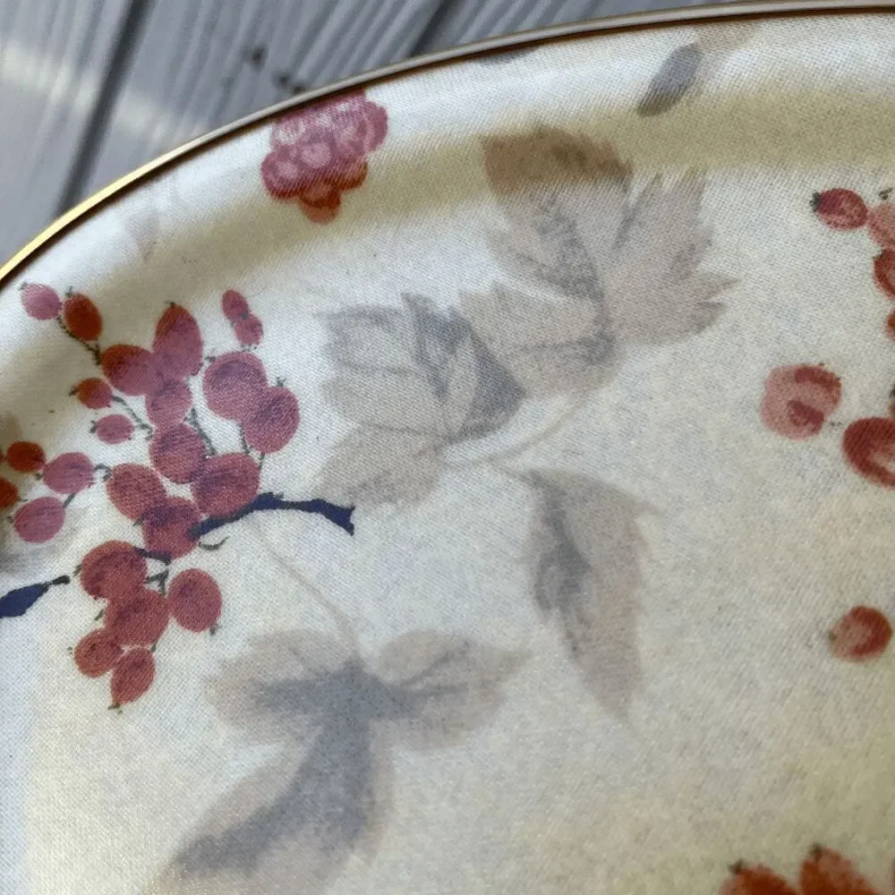 Arnold Designs LTD Chalford Glos Fiberglass Tray Fruit & Berry 1960s England VTG